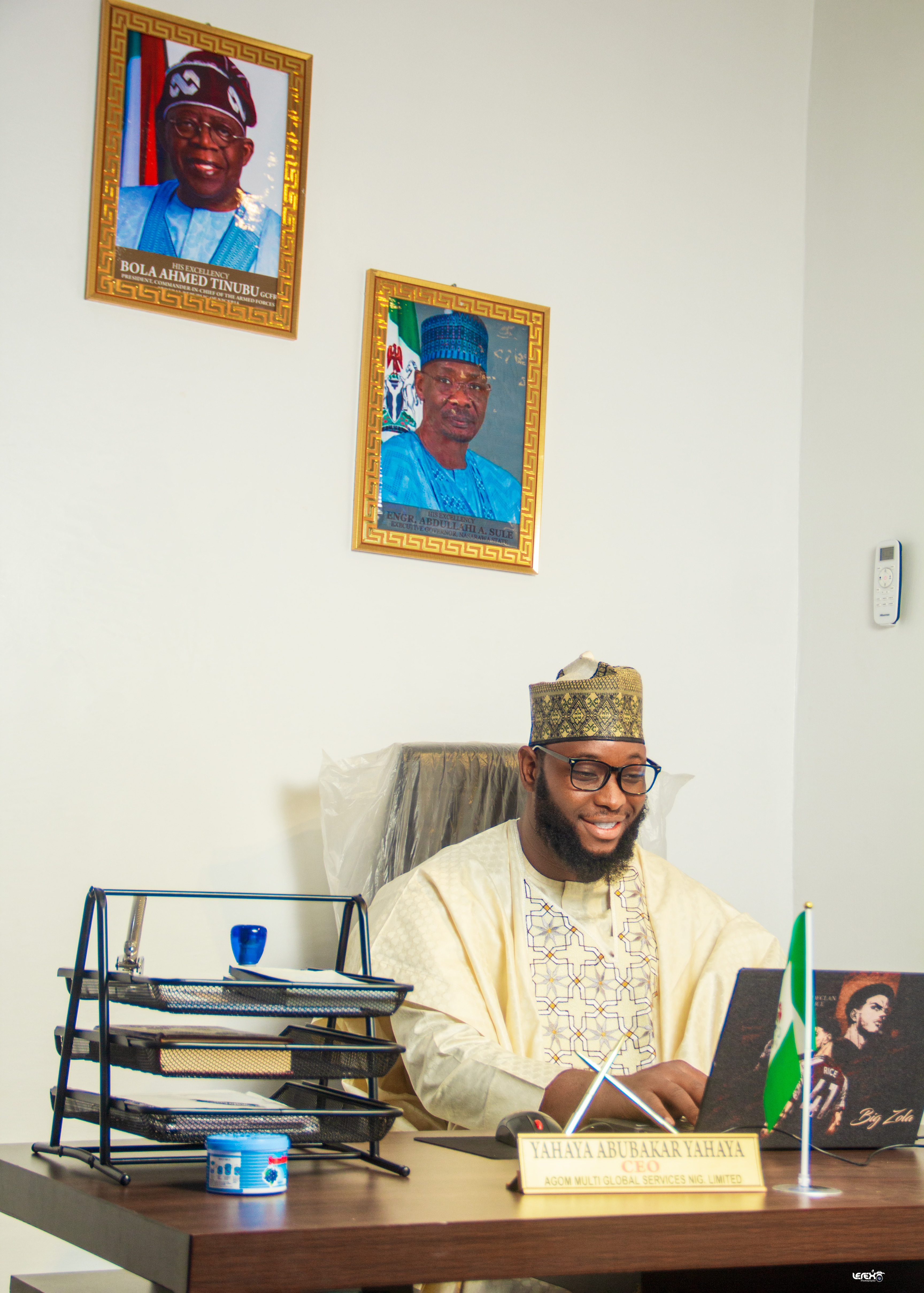 Yahaya Abubakar Yahaya, CEO of AGOM Multi Global Service NG LTD